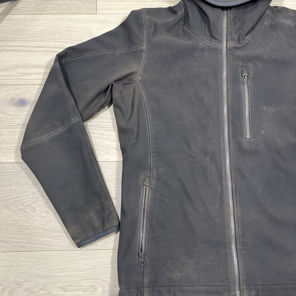 Men's Kuhl Relik Softshell Hoody Full Zip Jacket Men's Size M Adventure 1081 - Picture 4 of 13